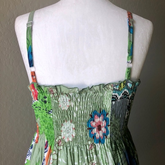 NWT Flower Sundress Size Medium Fully Lined - Picture 3 of 7